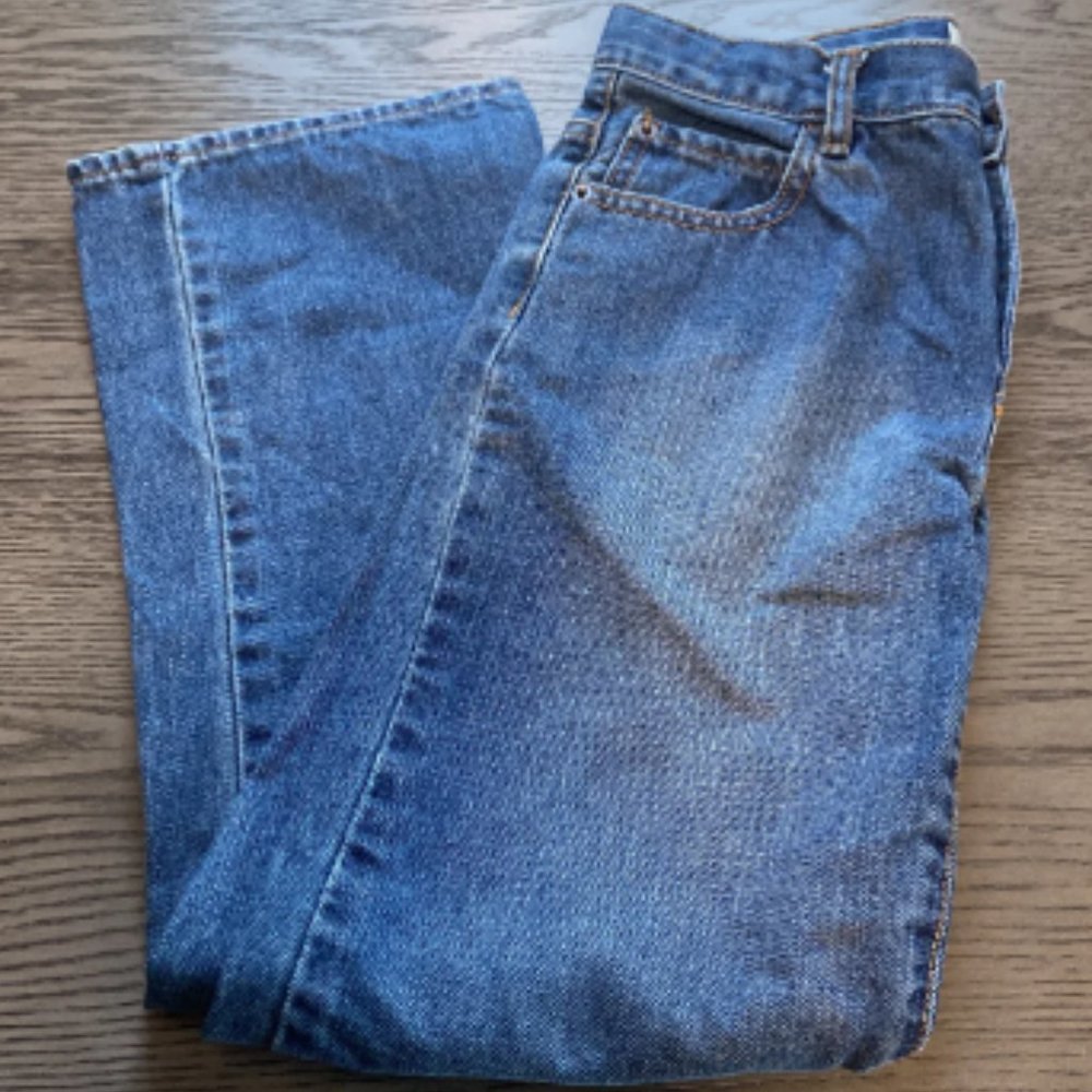 Children’s Place Boys Denim Boot Cut Blue Jeans Size 12